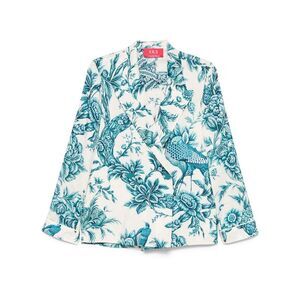 For Restless Sleepers Women Printed Silk Shirt